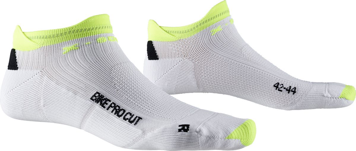Men Bike Pro Cut / Actic White/Phyton Yellow / 35-38