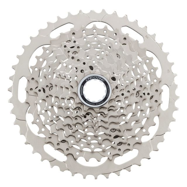 DEORE M4100 10fach / silber / 11-42 Zähne