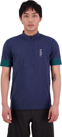CADENCE Herren-Kurzarmtrikot / evergreen/midnight / S
