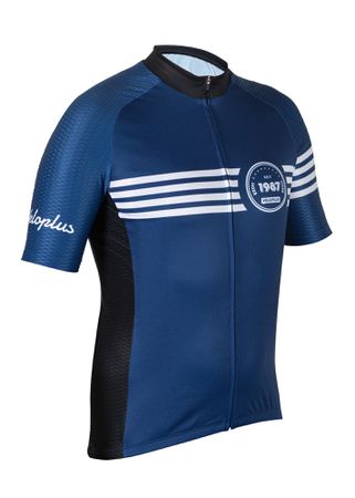 1987 TEAM Herren-Kurzarmtrikot / dunkelblau / 3XL