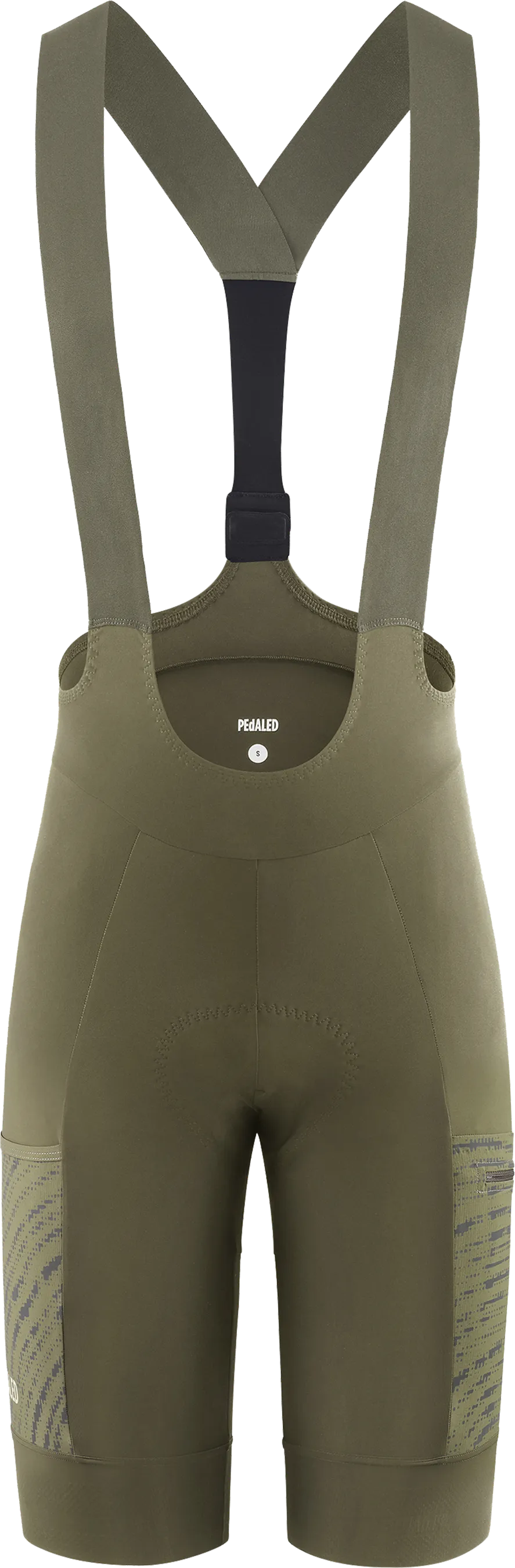 ODYSSEY Damen-Gravel-Trägerhose / military green / M