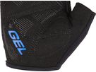 CHADI Kinder-Kurzfingerhandschuhe / black/cobalt blue / M=5