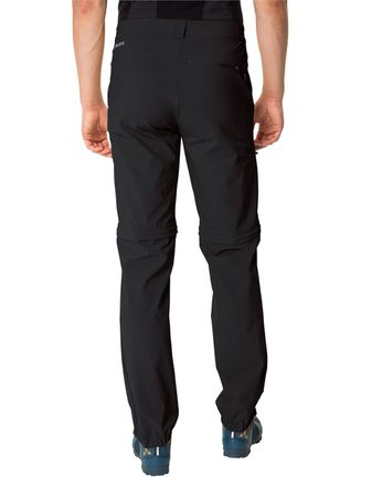 YARAS Herren-Zip-off-Tourenhose / black / L