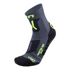MTB LIGHT Unisex-Socken / anthracite yellow fluo / 42-44
