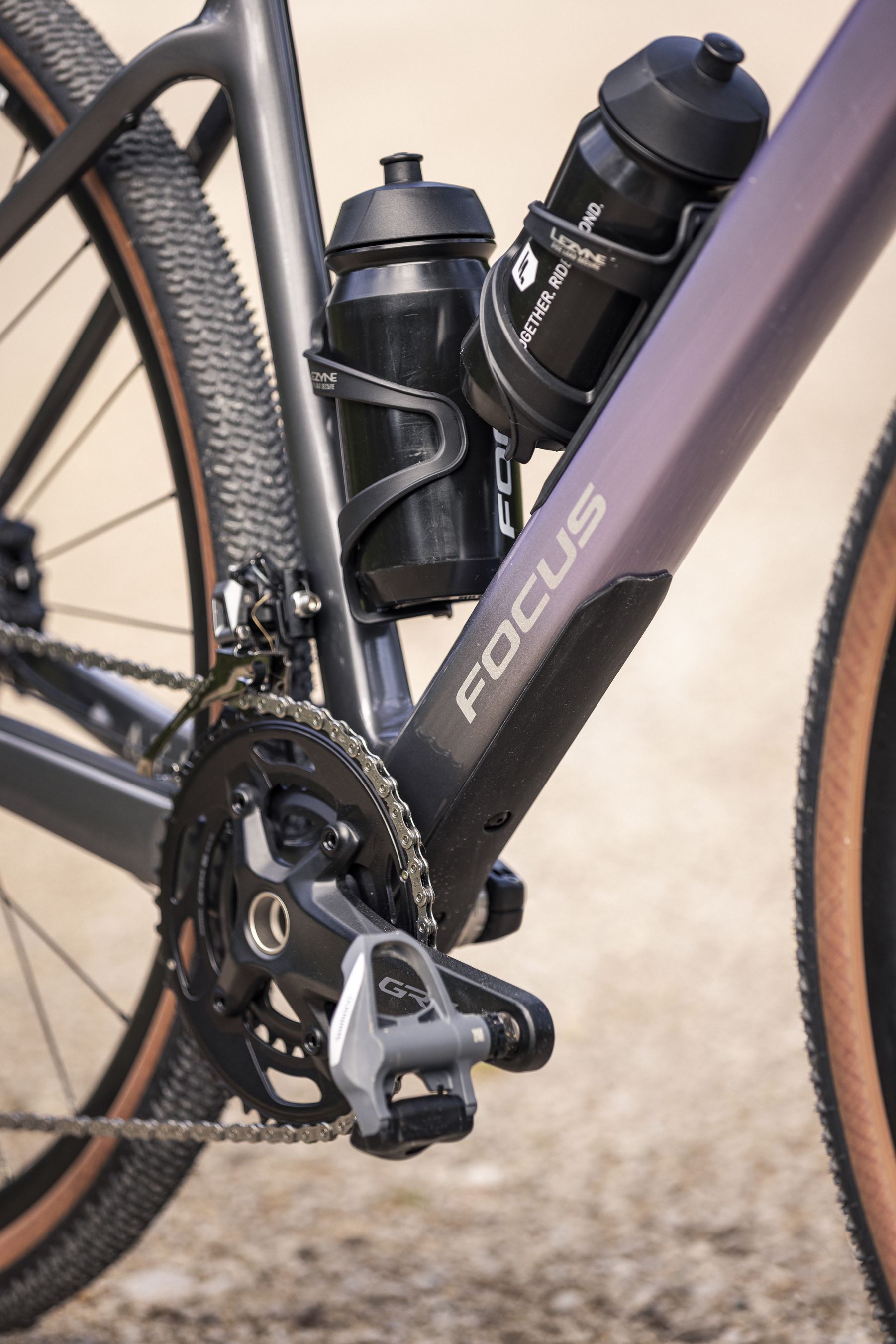 ATLAS 8.7 Gravelbike / Lavender/Steelgrey / M