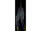 C3 GWS Herren-Softshell-Trägerhose mit Polster / black/neon yellow / S