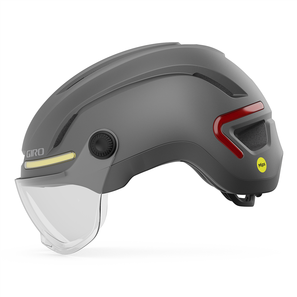 ETHOS LED SHIELD MIPS / matte graphite / M 55-59