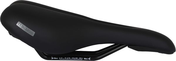 LUNA III Sattel/ schwarz / 154mm