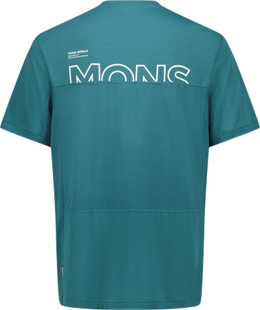 TARN Herren-Merino-Kurzarmshirt / abyss / S