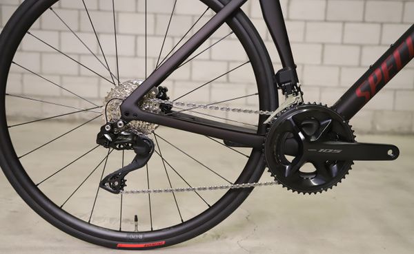 TARMAC SL7 COMP Rennvelo / satin red tint over carbon_sky red / 54 CM