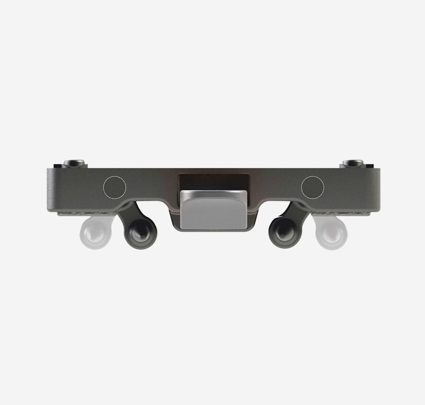 SNAP-IT System-Adapterplatte / grau