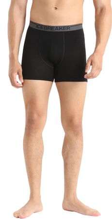 ANATOMICA Herren-Merino-Boxershorts / black / L