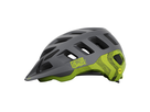 RADIX MIPS Velohelm / matte metallic black/ano lime / L 59-63