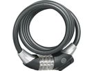 Abus Spiralkabelschloss Raydo Pro 1450 Code black / black