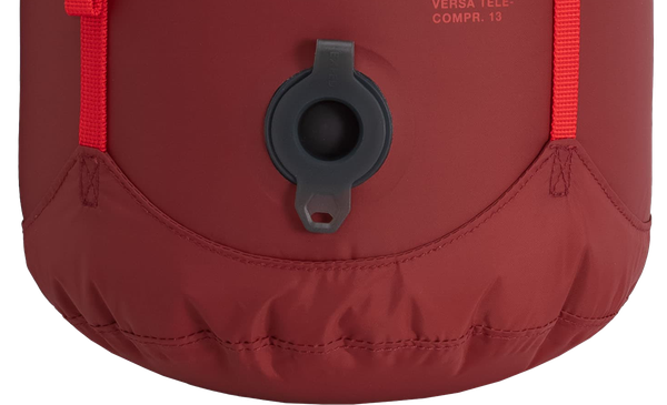 SHRINK BAG Packsäcke mit Kompressionsventil / burgundy / 13l