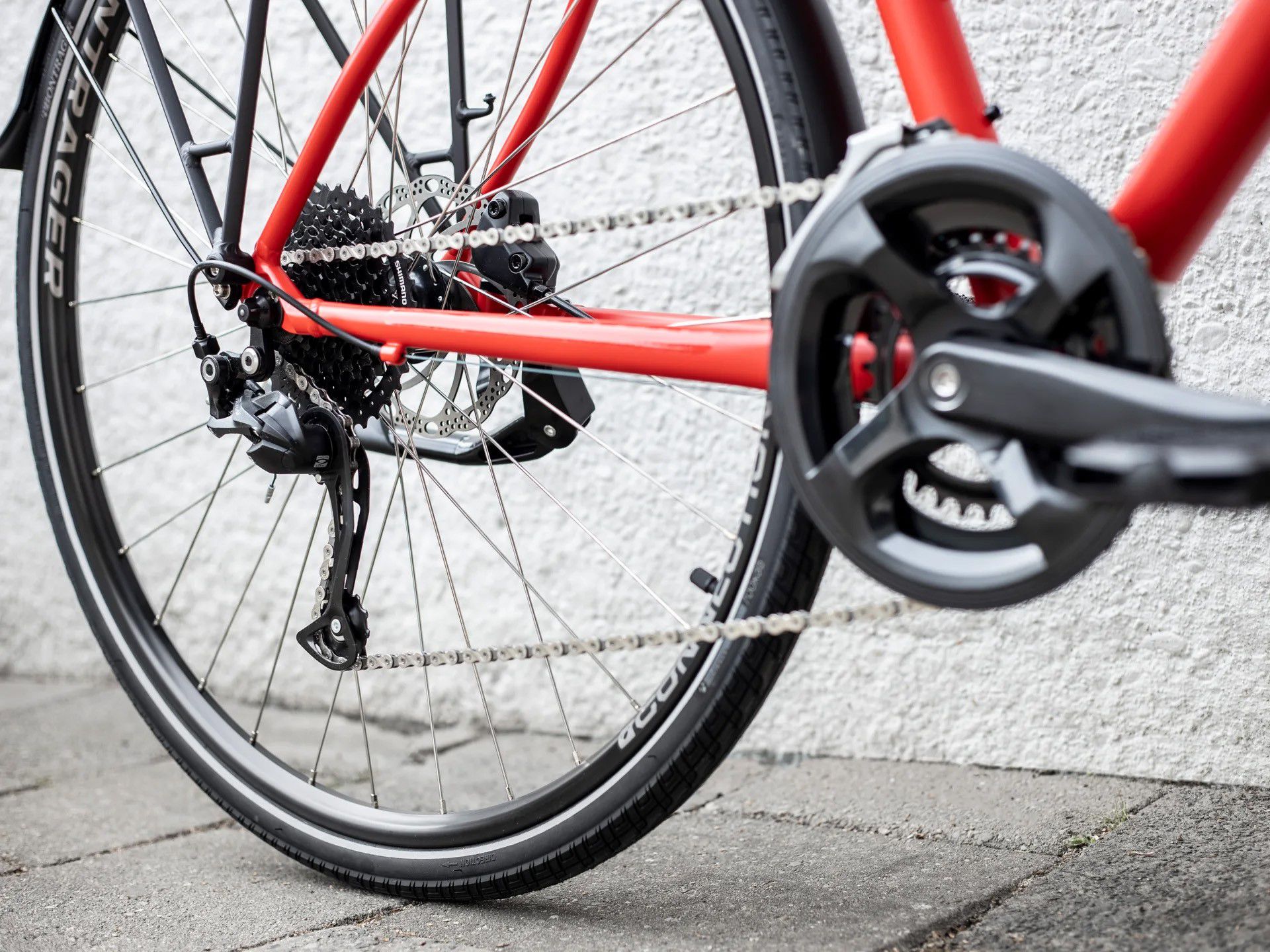 FX 2 DISC EQ City- und Alltagsvelo / satin viper red / S