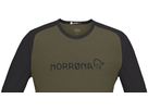 FJØRÅ  EQUALISER Herren-Langarmshirt / olive night / M
