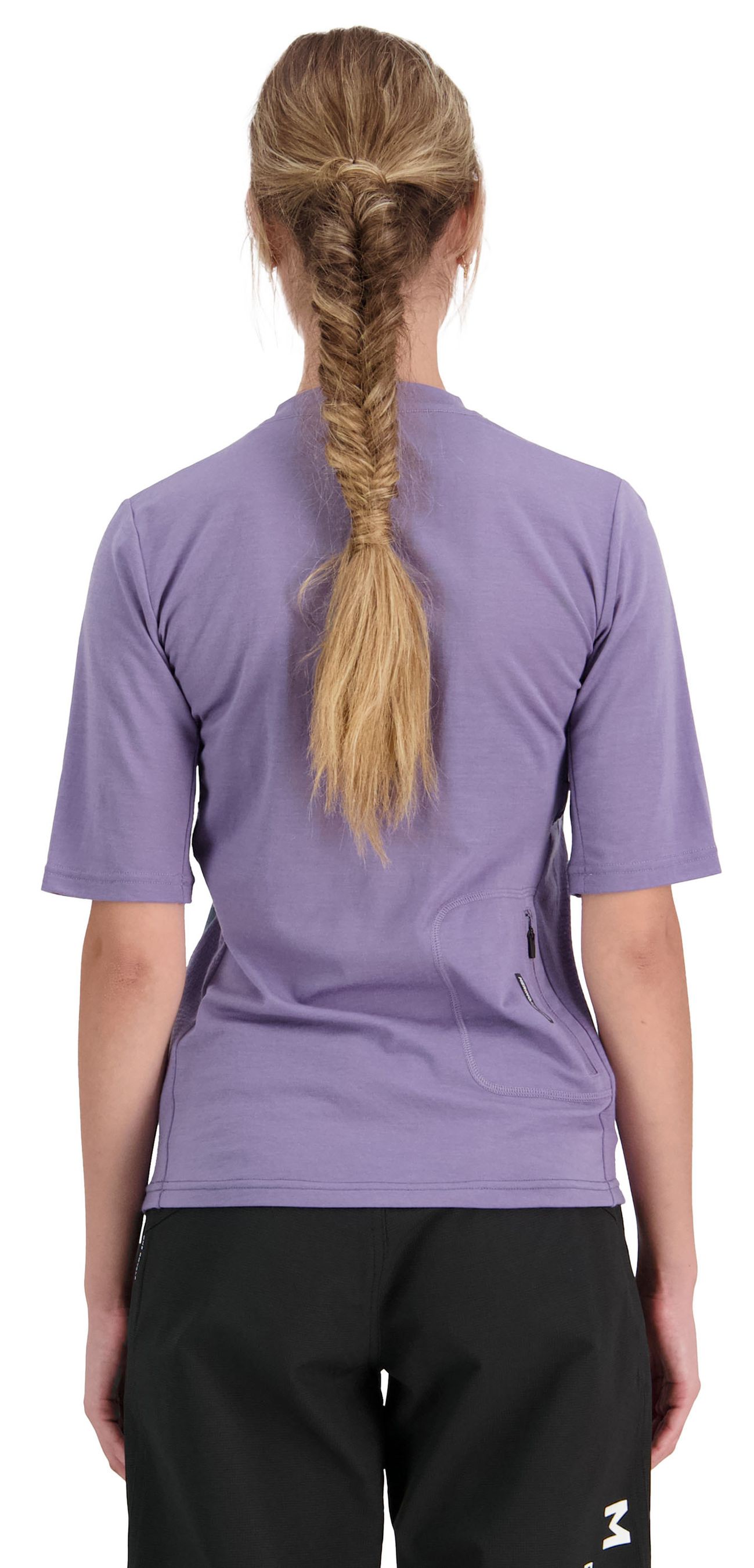 REDWOOD ENDURO Damen-Kurzarmshirt / thistle/burnt sage / L