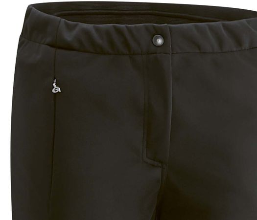 RIGA Damen-Softshellhose / black / 34