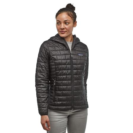 NANO PUFF Damen-Loftjacke / black / L