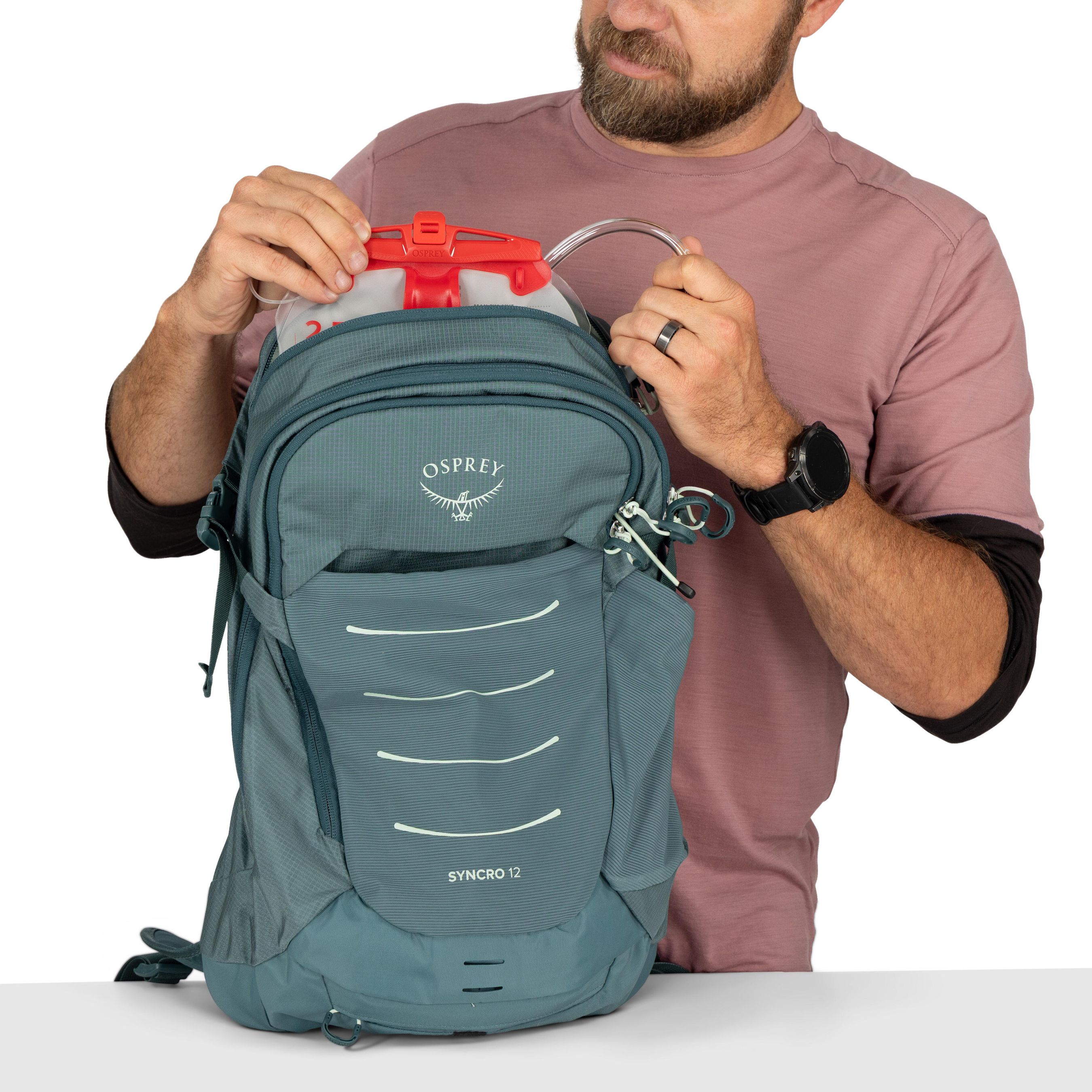 SYNCRO 12 Bikerucksack (2026) / cascade blue / 11l