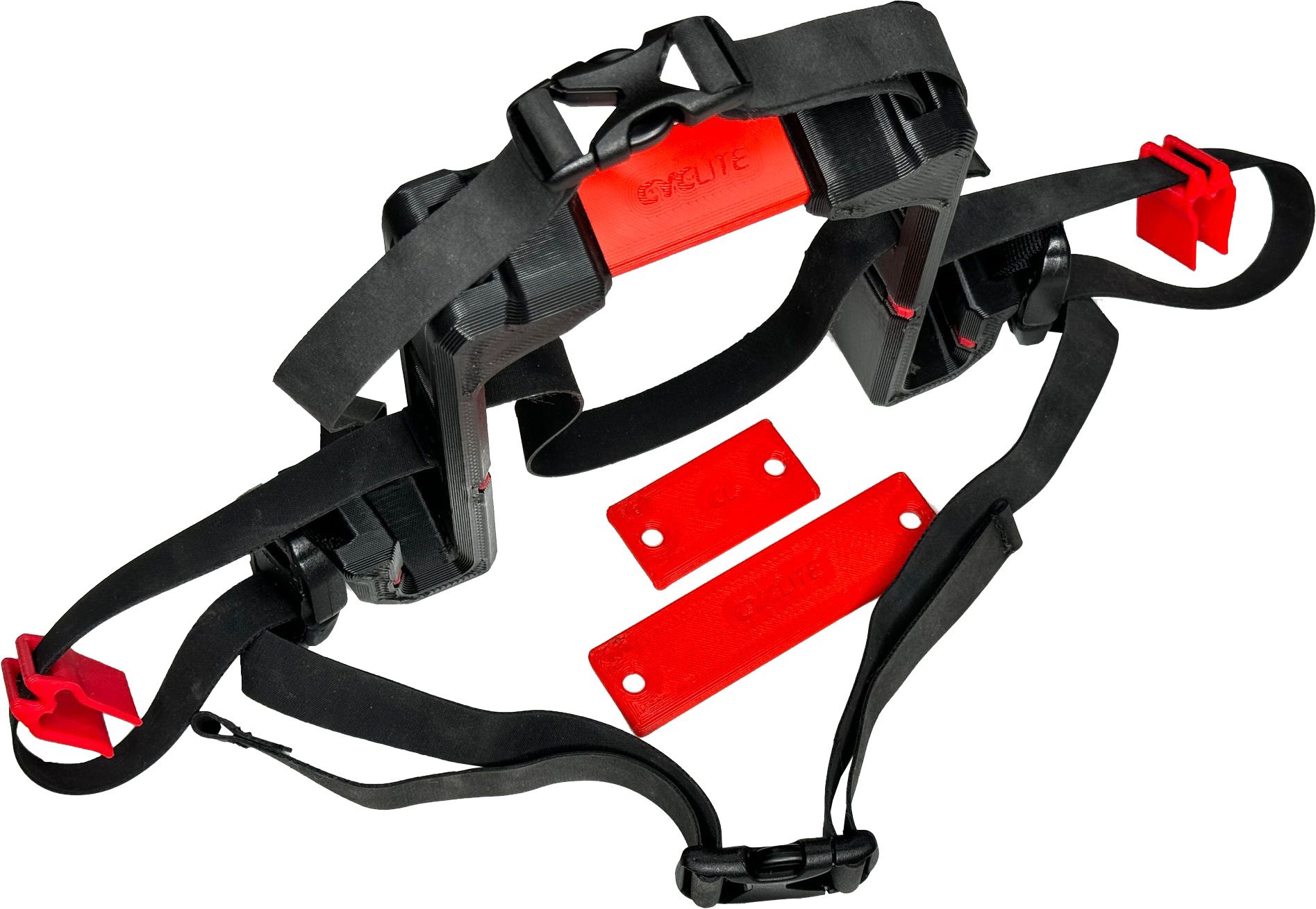 SKI RACK / 03 Skiträger für Velos / schwarz