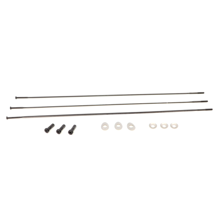 Spoke and Nipple 252mm CX-Ray Straight Pull Qty 3 / black