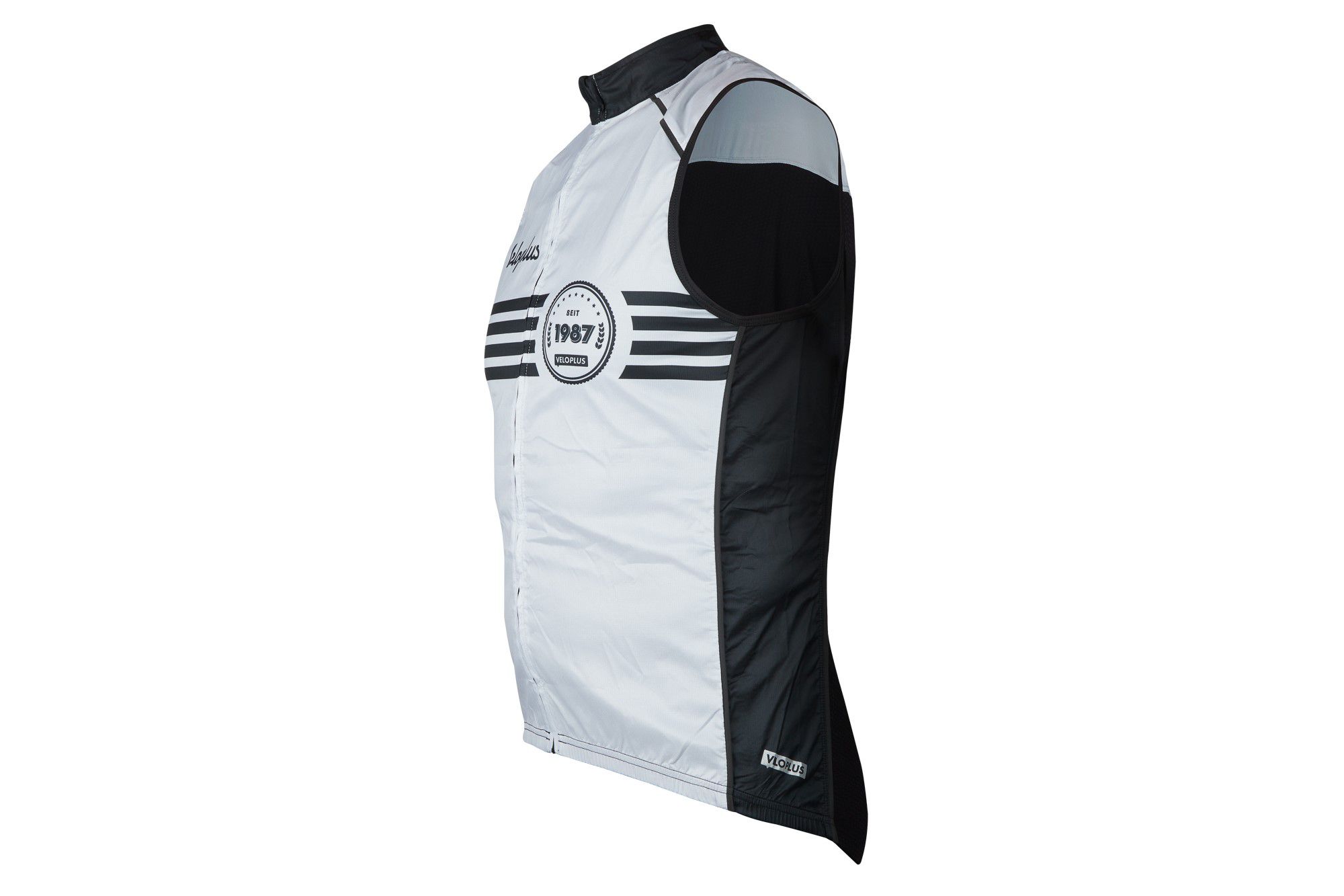 1987 TEAM Herren-Windweste / cool gray / M