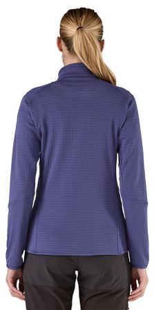 R1 HYBRID Damen-Fleecejacke / solstice purple / S