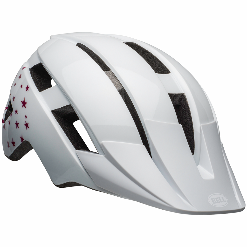 Sidetrack II YC MIPS Helmet / gloss white stars / UC 47-54