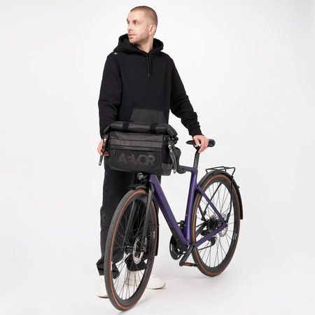 TRIPLE BIKE BAG Velo-/Umhängetasche / schwarz / 24L
