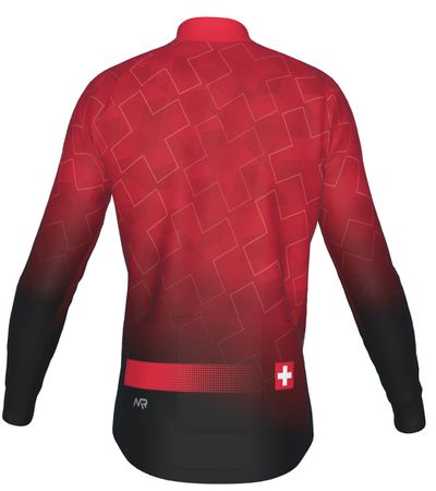 Milremo Endurance Thermal JRSY LS Suisse Edition / red / M