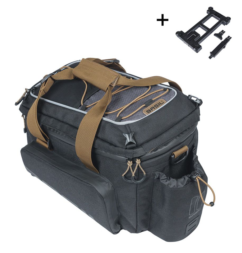 Miles Gepäckträgertasche XL Pro MIK / grau