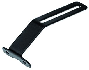 Gepäckträgerbefestigung auf Stegplatte 78 mm inox / inox