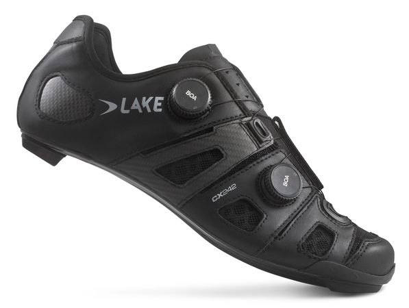 CX242X Rennveloschuhe - breitere Passform / black-silver / 43