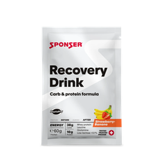 RECOVERY DRINK Erdbeer/Banane Regenerationsgetränk/ ERDBEER / Beutel 60g