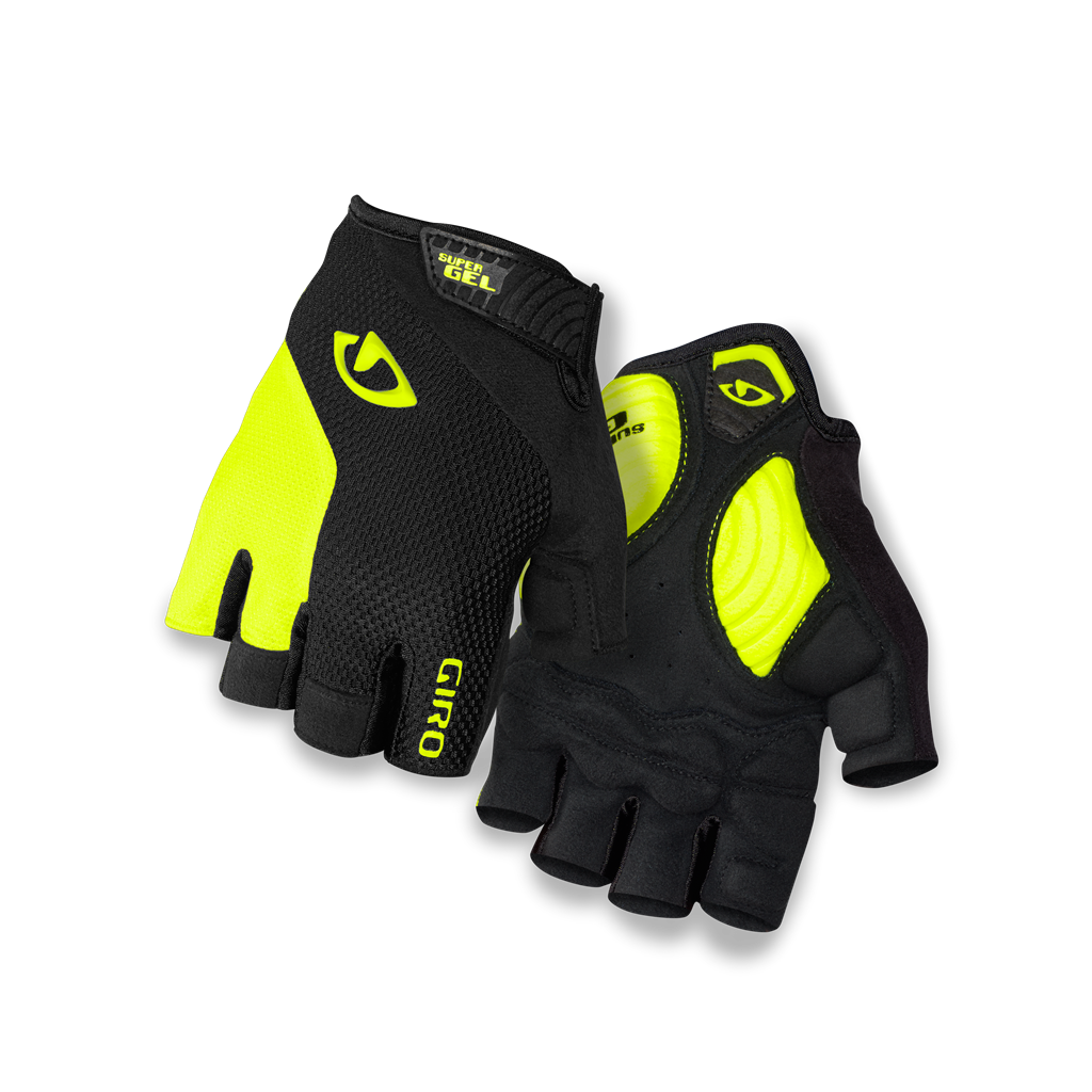 Strade Dure S Gel Glove / black/highlight yellow / S