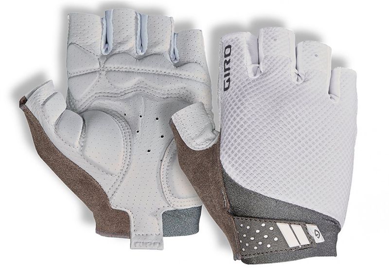 MONICA GEL II Damen-Kurzfingerhandschuhe / white / S