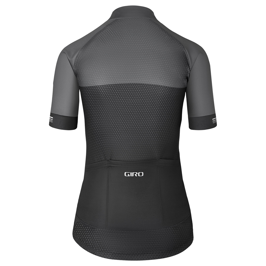 CHRONO Damen-Kurzarmtrikot / black/grey / M