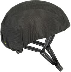 Commuter Compact Rain Helmet Cover / Reflection Black