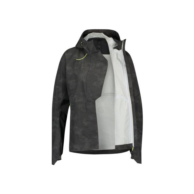 Women Commuter Tech Rain Jacket / reflective black / XL