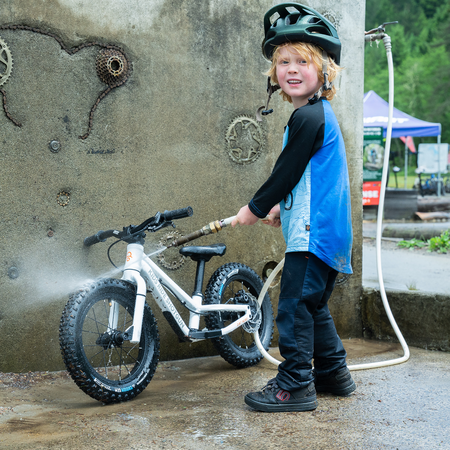 Dino Windproof Kids MTB Jersey / blue / 6 Y