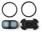 ULTRA MIPS Velohelm mit Front- und Rücklicht / lime / 54-61CM