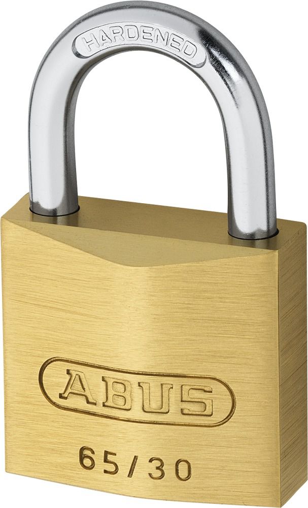 Abus Vorhangschloss 65 Messing / messing / 50 mm, 30 mm, 5 mm
