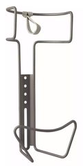 PET 1.5l-Flaschenhalter aus Edelstahl / grau