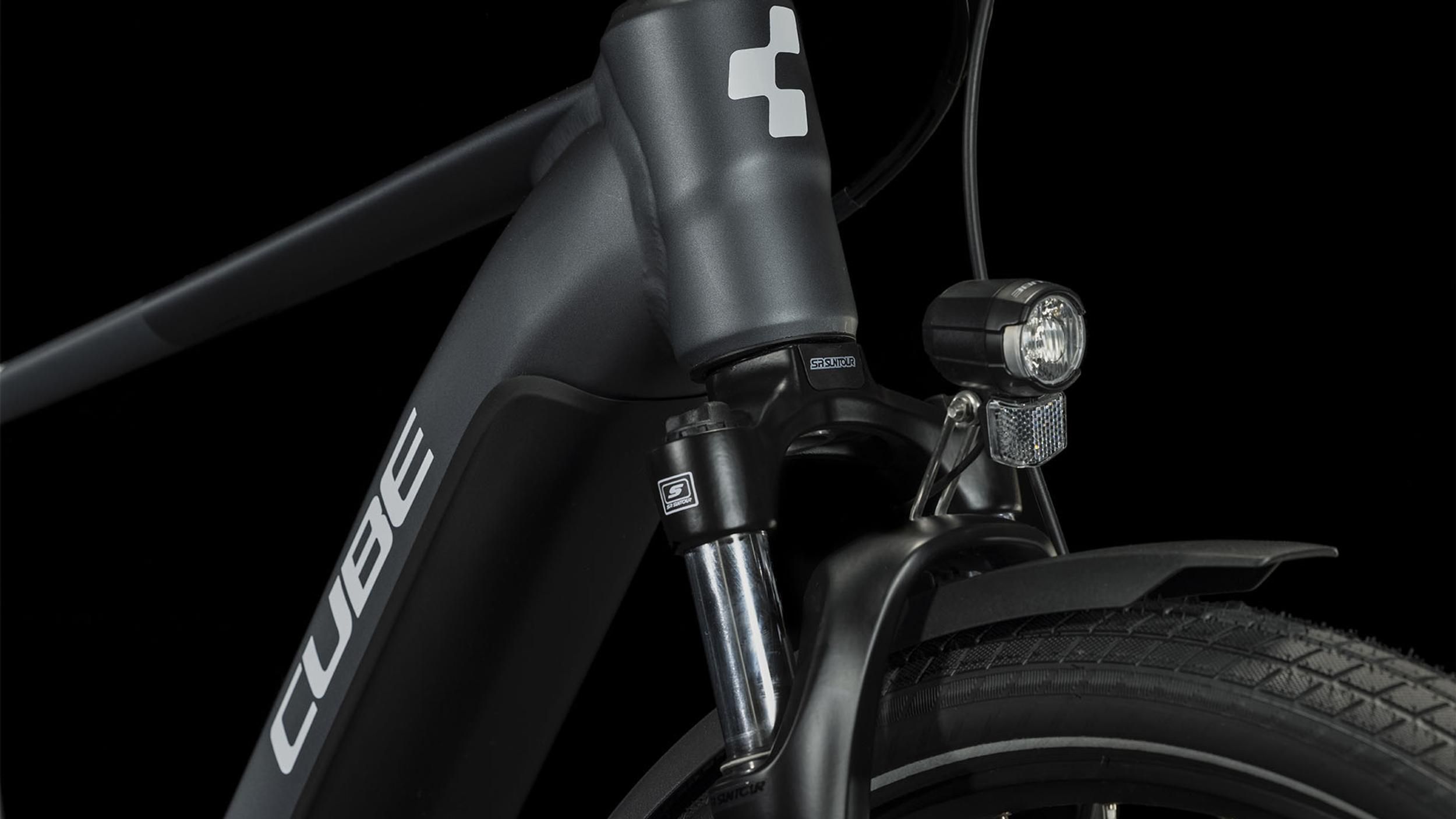 TOURING HYBRID ONE 500 2024 E-City- und Alltagsvelos / grey white / 58 CM