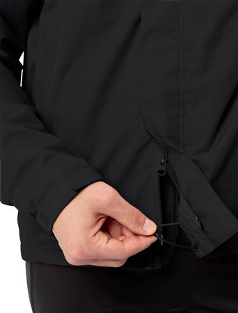 ESCAPE BIKE WARM Herren-Regenjacke / black / L