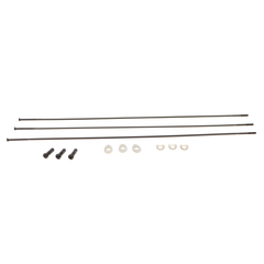 Spoke and Nipple 280mm CX-Ray Straight Pull Qty 3 / black
