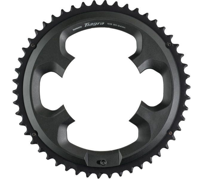 Kettenblatt Tiagra FC-4700 Double / schwarz / 50 Zähne, MK