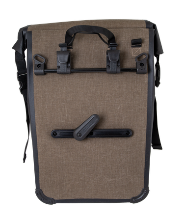 PIAZZA GRANDE Hinterradtasche / kaffee reflektierend